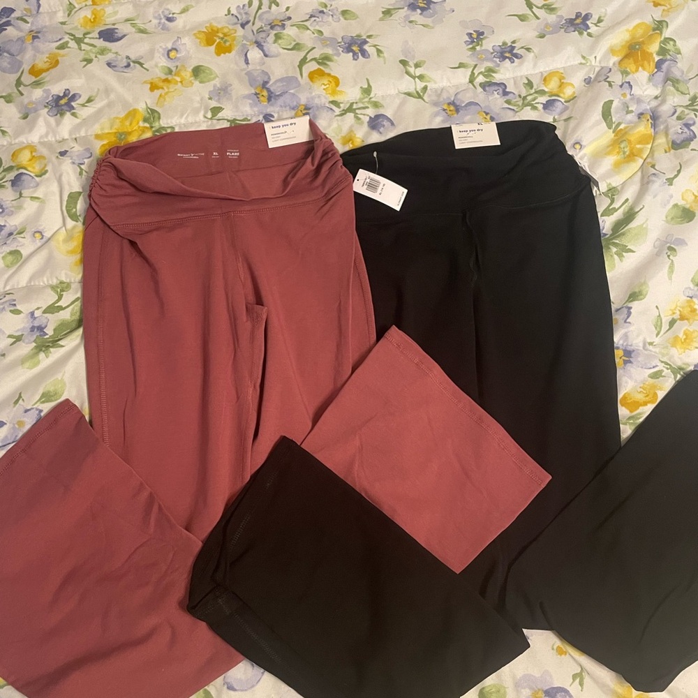Stylish girls Pants/leggings  - Black and Mauve